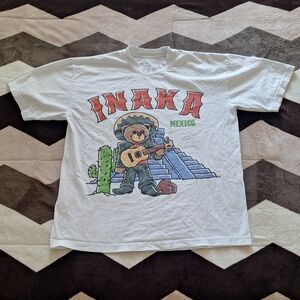 Inaka Power "Mexico Teddy Tee" graphic t-shirt